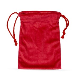 Fabric Gift Bag Red Velvet - Bullseye's Playground™ - 1 of 3