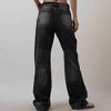 Women's High Waist Straight Leg Jeans - Distressed Wash with 5-Pocket Design Cherie Code - 2 of 4