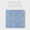 13pc Fabric Shower Curtain Set - Room Essentials™ - 4 of 4