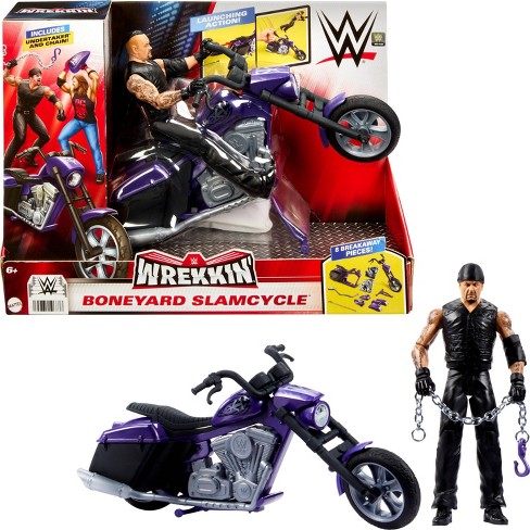 Wwe crash cage playset best sale and triple h figure