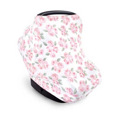 Little Treasure Baby Girl Multi-use Car Seat Canopy, Beyoutiful, One Size