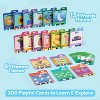 Blue Talking Flash Cards Kids Learning Toys Educational Interactive For Toddlers Speech Therapy Toys 13 Word 6 Gamestheme 200 Playful Cards Math Kits - 3 of 4
