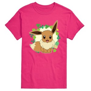 Men's - Pokémon - Eevee Leaves Short Sleeve Graphic T-Shirt - 1 of 4