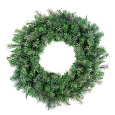 Northlight Canyon Pine Mixed Artificial Christmas Wreath, 48-Inch, Unlit