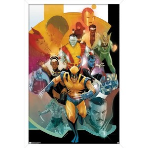 Trends International Marvel Comics - 80th Anniversary Collage Framed Wall Poster Prints - 1 of 4