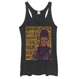 Women's Marvel Black Panther 2018 Shuri Personality Racerback Tank Top - 1 of 3