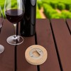 Unique Bargains Bottle Opener Magnetic Beech Wood Light Brown 2.56"x0.47" 1 Pcs - 2 of 4