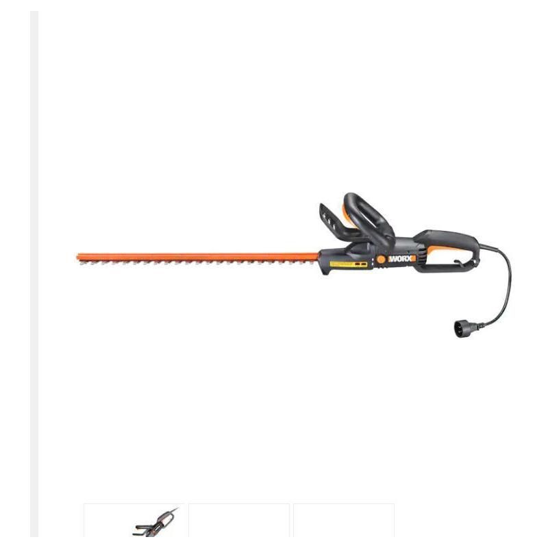 Worx WG217 4.5 Amp 24" Rotating Head Electric Hedge Trimmer, 4 of 7