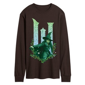 Men's - Wicked - Elphaba No Good Deed Goes Unpunished Long Sleeve Graphic T-Shirt - 1 of 3