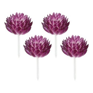 Unique Bargains Unpotted Realistic Textured Garden Decoration Artificial Succulent Plants 4 Pcs - 1 of 4