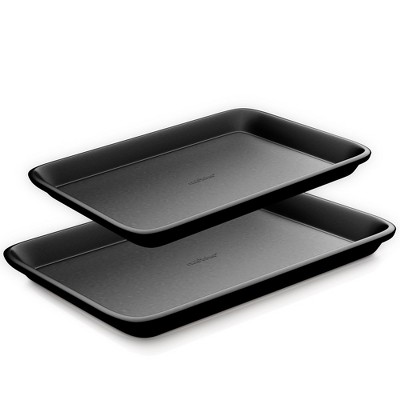 Black Non-Stick Carbon Steel Cookie Sheet Set
