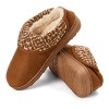 Dearfoams Women's Elsie Foldover Cuff Microsuede Clog Slipper - 2 of 4