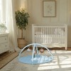 Baby Play Gym & Tummy Time Mat - Soft Cotton Mat with 6 Toys for Boys/Girls - Stylish Activity Playmat for Infant Development & Playroom Decor - 2 of 4