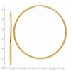 Black Bow Jewelry 2mm x 75mm 14k Yellow Gold Polished Endless Tube Hoop Earrings - 4 of 4