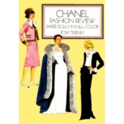 Chanel Fashion Review - (Dover Paper Dolls) by  Tom Tierney (Paperback)