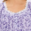 Collections Etc Floral Pattern Cap Sleeve Top & Shorts 2-Piece Pajama Set - 3 of 4