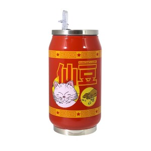 Just Funky Dragon Ball Z Korin Senzu Beans 10oz Stainless Steel Thermo Cool Can - 1 of 4