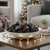 Northlight 12ct Shatterproof Shiny Christmas Ball Ornament Set 4" - Black - 3 of 4