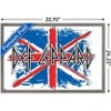 Trends International Def Leppard - Union Jack Framed Wall Poster Prints - 3 of 4