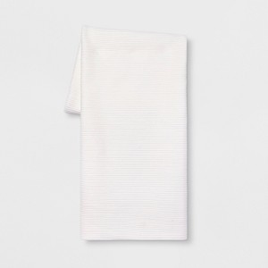 Embossed Stripe Throw Blanket White - Project 62