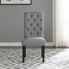 Dexmalle Set of 2 Button Tufted Dining Chair - 3 of 4