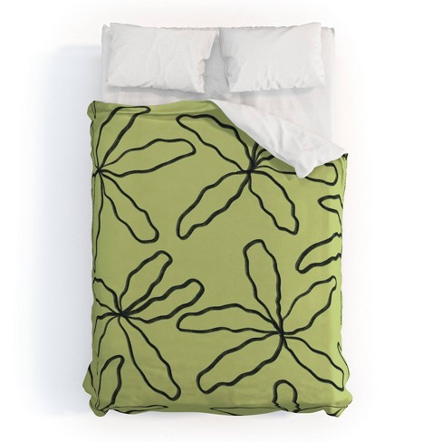 Autumn Meadows Orange Duvet Cover & Pillowcase Set