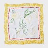 Women's Lemon Pattern Scarf - A New Day™ Yellow - 2 of 3