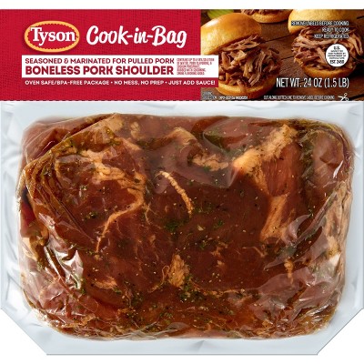 Tyson Cook in Bag Pork Shoulder - 24oz