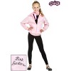 HalloweenCostumes.com Grease Deluxe Pink Ladies Girl's Jacket. - 2 of 2