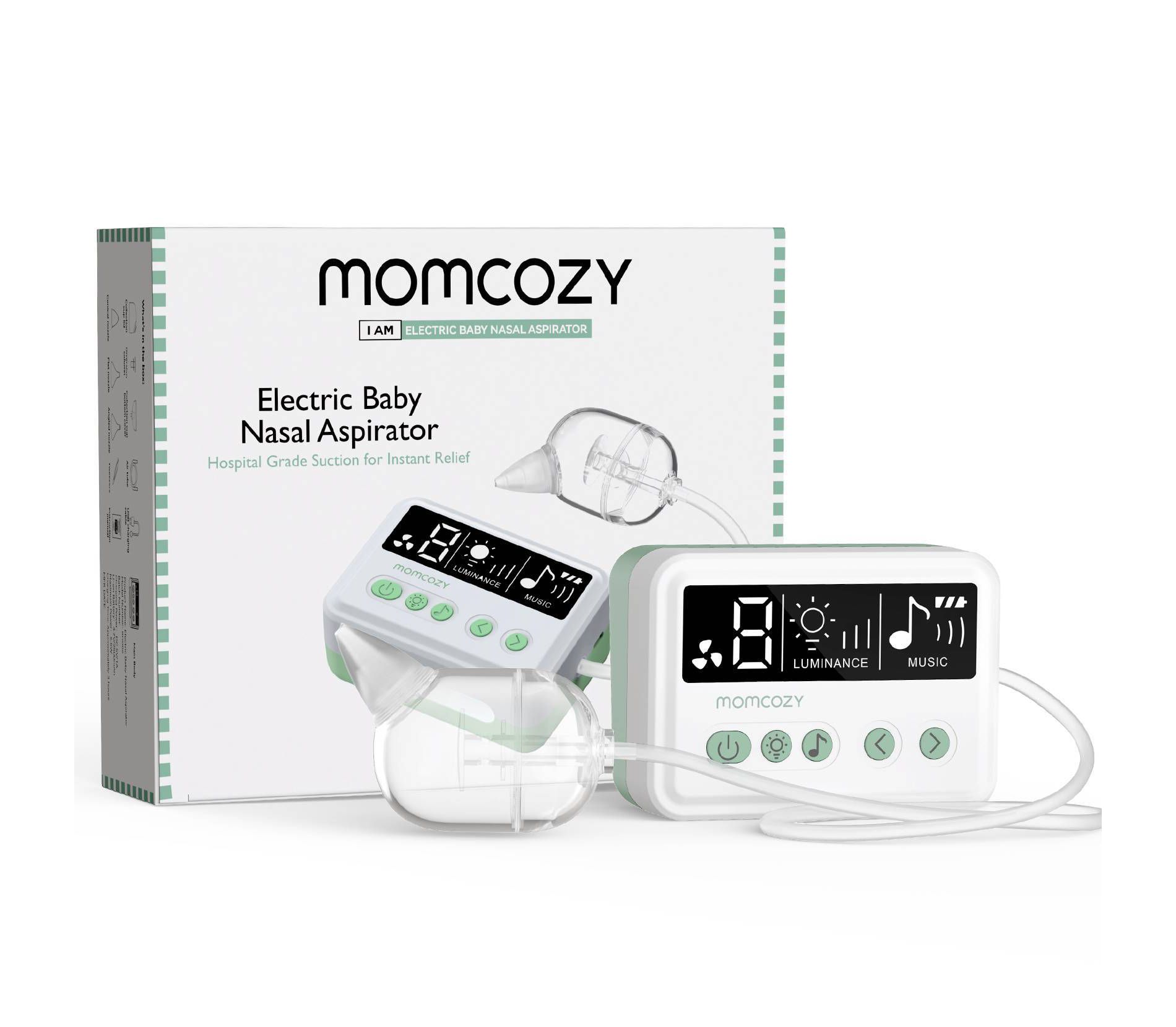 Momcozy Hospital Grade Nasal Aspirator - 8pc