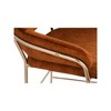 Meridian Furniture,Yara Cognac Velvet Counter Stool - 4 of 4