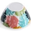 Gibson Home Tropical Sway 12 Piece 6 Inch Melamine Bowl Set in Multi Color Leaf - 3 of 4