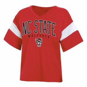 NCAA NC State Wolfpack Women's Jersey T-Shirt - 1 of 3