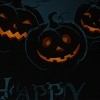 Northlight 23.5" Halloween Prelit LED Jack-O'-Lanterns Trick or Treat Canvas Wall Art - Blue/Black - 3 of 4