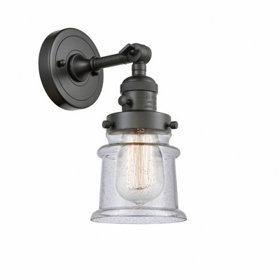 Canton - 1 Light Wall Sconce In Industrial Style-11 Inches Tall and 5.25 Inches Wide