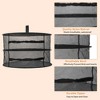 Unique Bargains Mesh Hanging Herb Drying Rack Foldable for Vegetable Plant - 3 of 4
