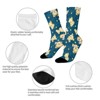 Cute Bear Women Printed Crew Socks Funny Funky Socks Soft Polyester Novelty Gifts for Artists Men - 4 of 4