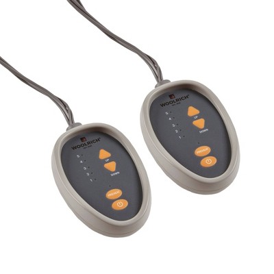 Twin XL White Heated Faux Shearling Mattress Pad