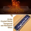 50000BTU Fire Table with Wind Guard, Glass Beads & Rain Cover, Sturdy Steel Anti-rust Finish & CSA Safety Certified Outdoor Firepit - 3 of 4