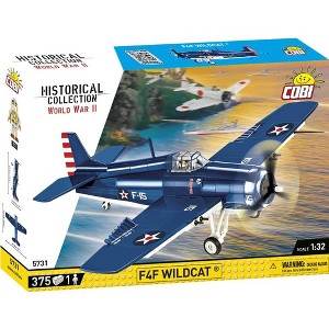 COBI Historical Collection World War II F4F WILDCAT Plane - 1 of 1