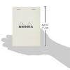 Rhodia Staplebound Notepad - Lined 80 sheets - 4 x 6 - White cover - 4 of 4