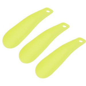 Unique Bargains Plastic Compact Ergonomic Shoe Horn 6" Length 3 Pack - 1 of 4