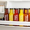 Talented Kitchen 132 White Script Oil and Vinegar Labels for Bottles, Clear Preprinted Condiments Stickers for Squeeze Dispensers - 4 of 4