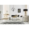 Elegant Lighting Westley 6 lights pendant in black - 2 of 4