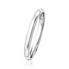 Ross-Simons Women's 2mm 14kt White Gold Wedding Ring - 3 of 4