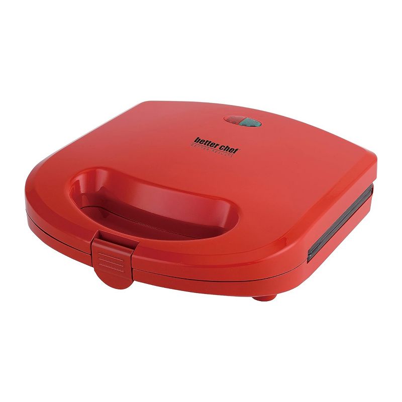 Better Chef Electric Nonstick Waffle Maker in Red, 5 of 6