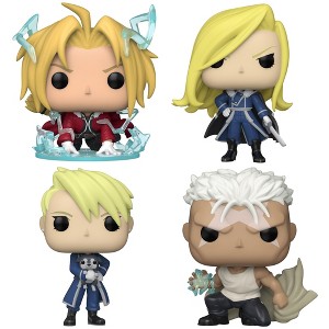 Full Metal Alchemist- Scar Olivier A w/Sword Riza Hawkeye Edward Elric - 1 of 4