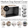 Sweet Jojo Designs Dog Crate Kennel Cover 36in. Wild West Cowboy Brown Red and Blue - 4 of 4