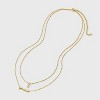 14K Gold Plated "Grandma" and Pearl Multi-Strand Pendant Necklace - Gold: Nickel-Free, 21 Inch with Extender, Love Theme - 3 of 4