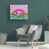 Trademark Fine Art Ania Zwara Opera Rose Rainbow Wood Slat Art - 4 of 4
